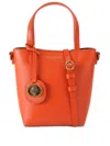 Kurt Geiger Eagle-embellished Mini Bag In Orange
