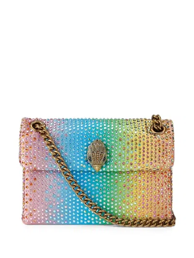Kurt Geiger 이글 헤드 크리스털 장식 크로스 백 In Multi