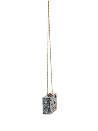Kurt Geiger Eagle Head-detail Mini Bag In Blue