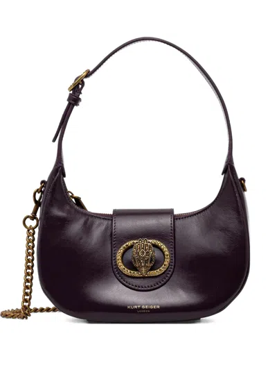 Kurt Geiger Eagle Head-embellished Tote Bag In Purple