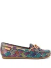 Kurt Geiger Leather Eagle Moccasins In Black