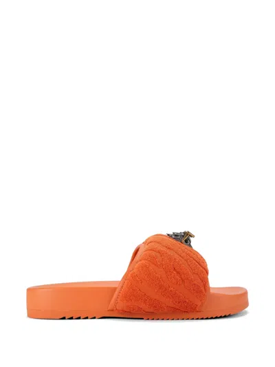 Kurt Geiger Eagle Orange Slides