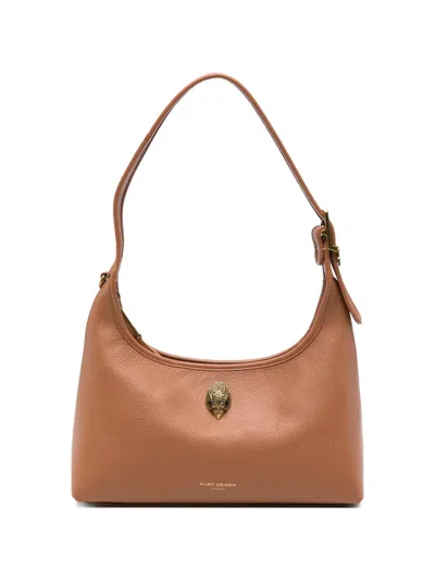 Kurt Geiger Eagle Shoulder Bag In Brown