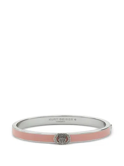 Kurt Geiger Eagle-embellishment Bracelet In Pink