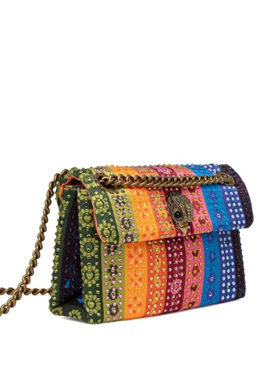 Kurt Geiger Embellished Chain Mini Bag In Multi