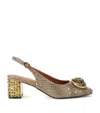 Kurt Geiger London Chelsea Slingback Pump In Beige