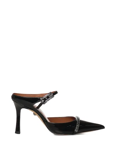 Kurt Geiger Embellished Heeled Pumps In Black