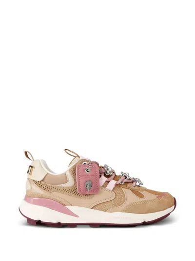Kurt Geiger Embellished Kurt Runner Sneakers In Multi