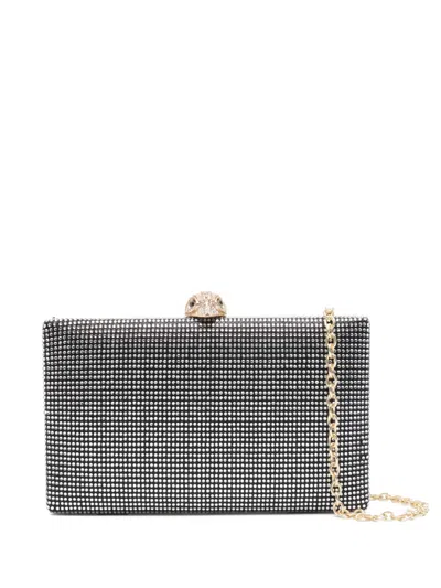 Kurt Geiger Embellished Mini Bag In Silver