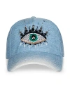 KURT GEIGER EVIL EYE BASEBALL CAP