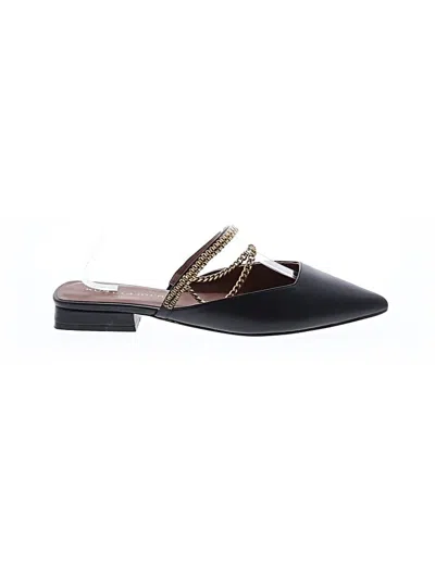 Pre-owned Kurt Geiger Flats In Black