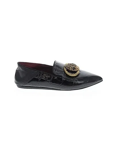 Pre-owned Kurt Geiger Flats In Black