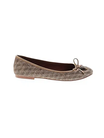 Pre-owned Kurt Geiger Flats In Brown