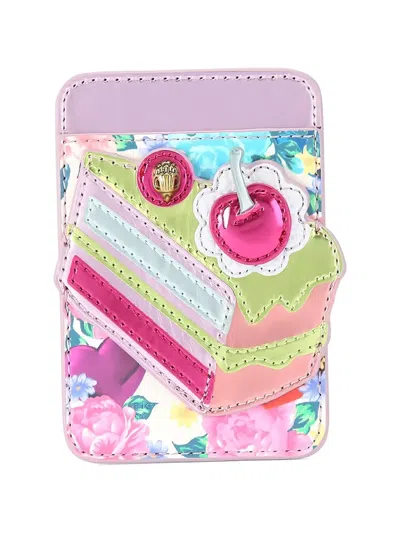 Kurt Geiger Floral Card Holder In Multi