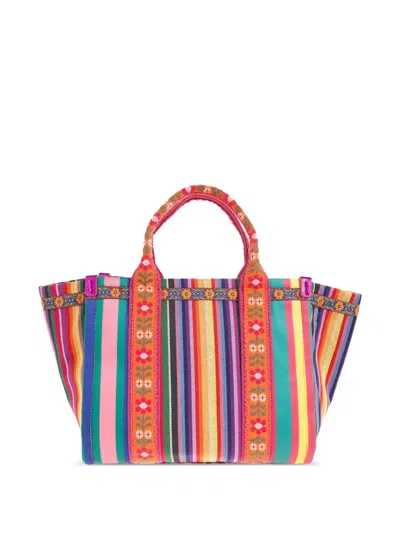 Kurt Geiger Floral-detail Tote Bag In Multi