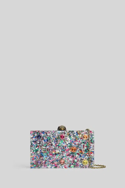 Kurt Geiger Gems Box Clutch Shoulder Bag In Multicolor Acrylic