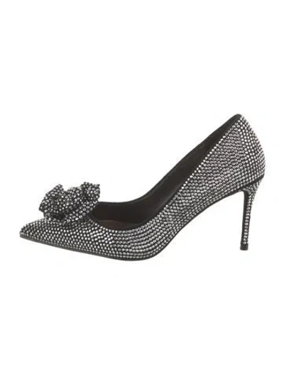 Pre-owned Kurt Geiger Glitter Patterned Pumps In Multicolor