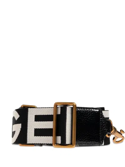 Kurt Geiger Heart-charm Floral Tote Bag In Black