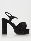 Kurt Geiger Embellished Kensington Eagle Platform Sandals 125 In Schwarz