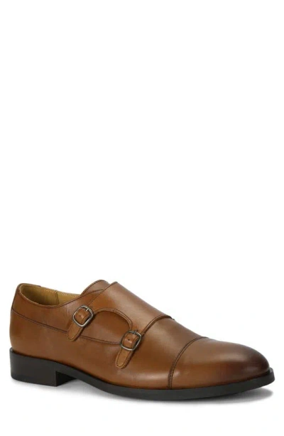 KURT GEIGER HUNTER CAP TOE DOUBLE MONK STRAP SHOE