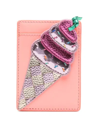 Kurt Geiger Ice-cream Card Holder In Multi