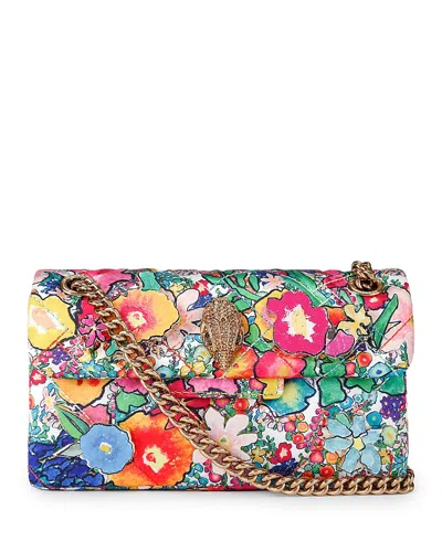 Kurt Geiger Kensington 17 Flowers Shoulder Bag In Multi