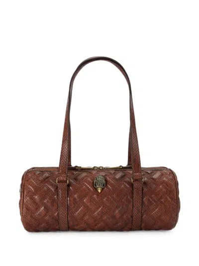 Kurt Geiger Kensington Barrel Bag In Pattern