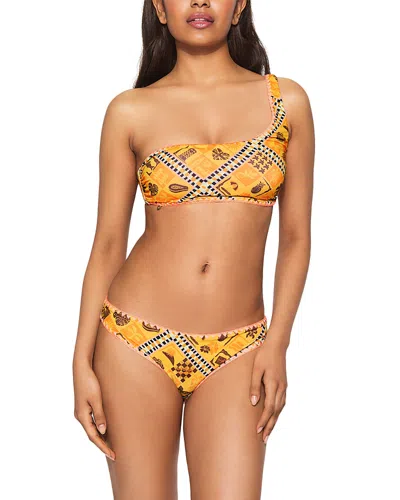 Kurt Geiger Kensington Bikini Brief Bottom In Yellow