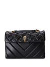 Kurt Geiger Kensington X Black Shoulder Bag In Black