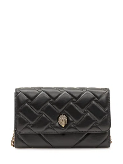 Kurt Geiger Kensington Chain Wallet In Black