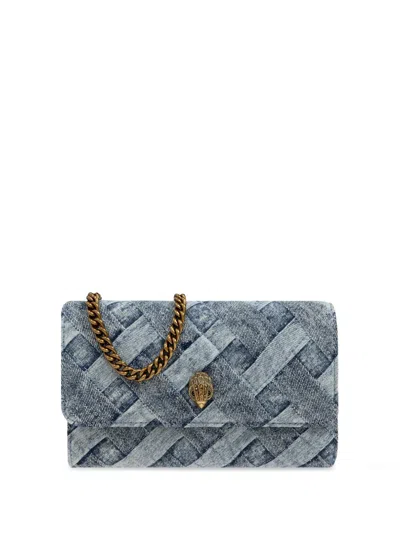 Kurt Geiger Kensington Clutch Bag In Blue