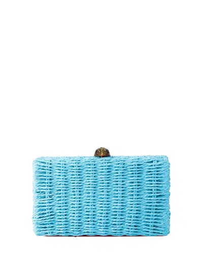 Kurt Geiger Kensington Clutch Bag In Blue