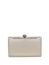 Kurt Geiger Kensington Clutch Bag In Neutrals