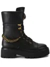 Kurt Geiger Leather Kensington Chelsea Boots In Black