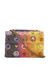 Kurt Geiger Kensington Crystal-embellishment Cross Body Bag In Multi