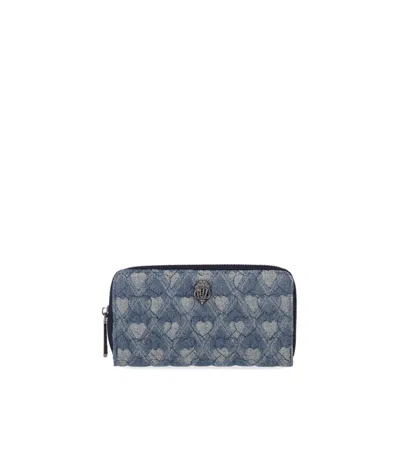 Kurt Geiger Kensington Denim Blue Wallet