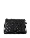Kurt Geiger Kensington Drench Puff Leather Crossbody In Black