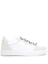 KURT GEIGER KENSINGTON EYELET SLIM TRAINERS