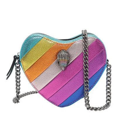 Kurt Geiger Kensington Heart Crossbody Bag In Multi