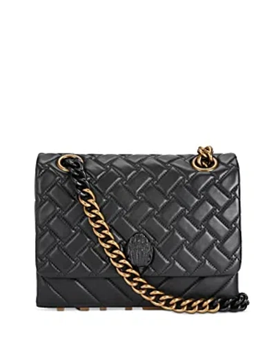 Kurt Geiger Kensington Kurt Large Shoulder Bag In Black