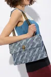Kurt Geiger Kensington Medium Soft Crossbody In Blue