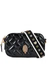 Kurt Geiger Kensington Leather Cross Body Bag In Black