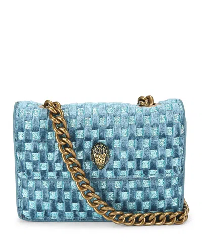 Kurt Geiger Kensington Micro Convertible Crossbody In Blue