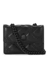 Kurt Geiger Kensington Micro Quilted Crossbody In Black
