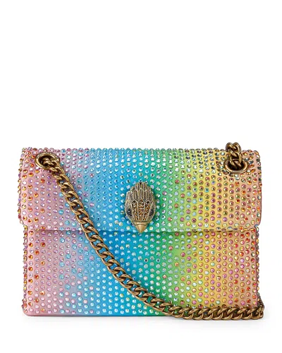 Kurt Geiger Kensington Mini Crystal Crossbody In Multi