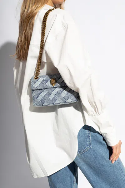 Kurt Geiger ‘kensington Mini' Shoulder Bag In Blue