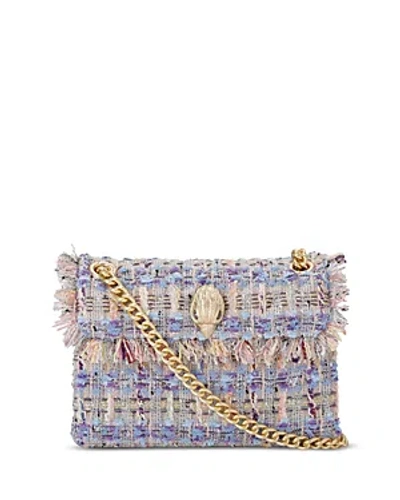 Kurt Geiger Kensington Mini Tweed Crossbody In Multi