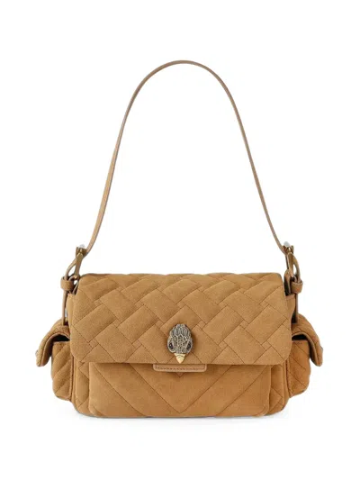 Kurt Geiger Kensington Multipocket Bag In Brown