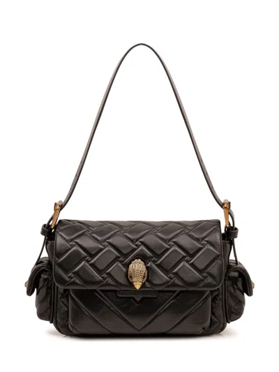 Kurt Geiger Kensington Multi-pocket Shoulder Bag In Black