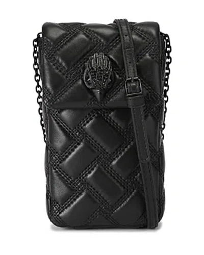 Kurt Geiger Kensington Phone Crossbody In Black